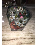 Hautman Brothers Robin Glass Bowl Dish-RARE VINTAGE-SHIPS SAME BUSINESS DAY - $476.70 MXN
