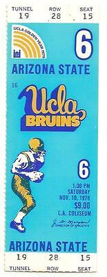 Primary image for 1979 Nov 10th Full Unused ticket UCLA vs Arizona State NCAA College Football