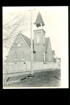 Vintage Photo 16 Blocks Area Blacksburg Virginia Historic Lutheran Church B - $12.86