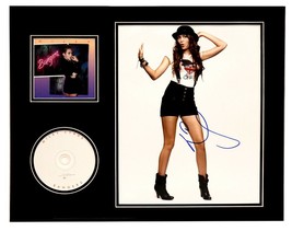 Miley Cyrus Signed Framed 16x20 Bangerz CD &amp; Photo Display JSA - £274.58 GBP