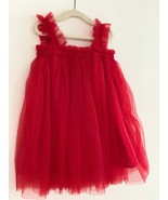 Red baby toddler tulle dress ,Toddler birthday dress, Toddler photoshoot... - £27.64 GBP