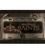 New Orleans Saints Vanity License Plate NFL Football Tag 12"x6" Metal - $10.85