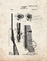 Winchester 1900 bolt action single shot .22 Rifle Patent Print - Old Look - $185.46 MXN+