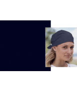 XL BIG Oversize 27&quot;NAVY BLUE BANDANA Scarve Scarf Head Hair Neck Band Sk... - $183.71 MXN