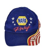 NAPA Racing Michael Waltrip #15 Hat Cap Adult Blue USA Flag Strapback NA... - £8.55 GBP