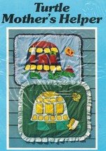 1979 Baby Wall Quilt With Pockets Turtle Mother's Helper Sew PATTERN 34" x 26" - $11.99