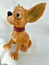 Chihuahua Dog Figurine Little Paws Ziggy 5.5" High Sculpted Pet 340-LP-ZIG image 3