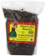 Maui Coffee Roasters Whole Bean Coffee Bulk, Maui Blend, 2-Pound - £36.73 GBP