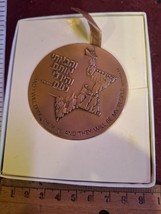 Israel bronza medal - Jewish immigration star of david 1979 [ISR10221] - $75.00