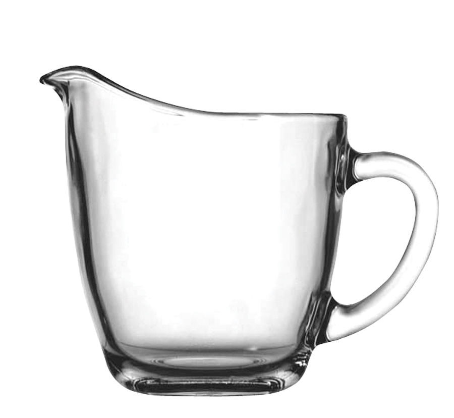 Anchor Hocking 64191B 4" Glass Creamer with Handle - $8.37