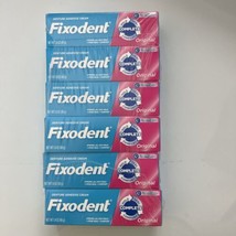 Fixodent Denture Adhesive Cream Original 1.40 oz Tubes 6 Tubes - £24.33 GBP