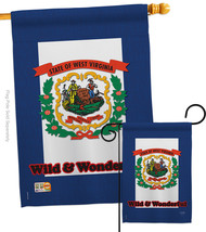 West Virginia - Impressions Decorative Flags Set S108115-BO - £45.93 GBP