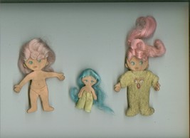 Ideal FLATSIES dolls medium &amp; small VINTAGE - £11.25 GBP