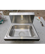 23OO16 ADVANCE TABCO STAINLESS STEEL SINK, 7-PS-71, 17-1/2&quot; X 15-1/2&quot; X ... - $65.39