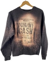 Johnny Cash Sweatshirt Size Medium Mens / Womens Folsom Prison Vintage Style - $139.94