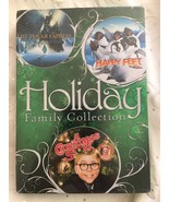 Holiday Family Collection 3 DVD Set Polar Express Happy Feet A Christmas... - £23.05 GBP