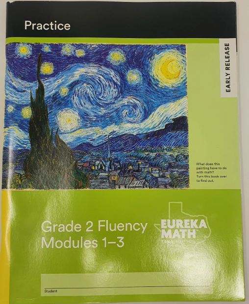 Eureka Math TEKS Edition Practice Grade 2 Fluency Modules 1 - 3 Workbook - $6.79