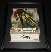 1972 Kawasaki 350 Enduro Framed 11x14 ORIGINAL Advertisement - £30.95 GBP