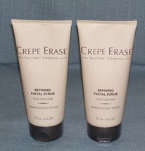 Crepe Erase Trufirm Complex Refining Facial Scrub 6oz - New Sealed -Set 2 - £21.88 GBP