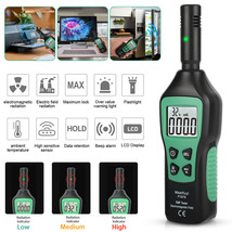 LCD Radiation Dosimeter EMF Meter Electromagnetic Detector Tester Geiger... - $43.99