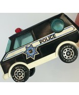Buddy L Police Van State Highway Patrol Vehicle Japan Black Blue Tinted ... - £15.72 GBP