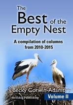 Best Of The Empty Nest Book Volume 2 Autographed By Author Becky Corwin Adams - £8.60 GBP