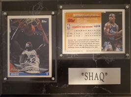 Shaquille O&#39;Neal 1993 Topps #181 - Vintage Sports Plaque - £19.98 GBP