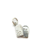 The Ten Commandments Pendant Charm .925 Sterling Silver - $24.99