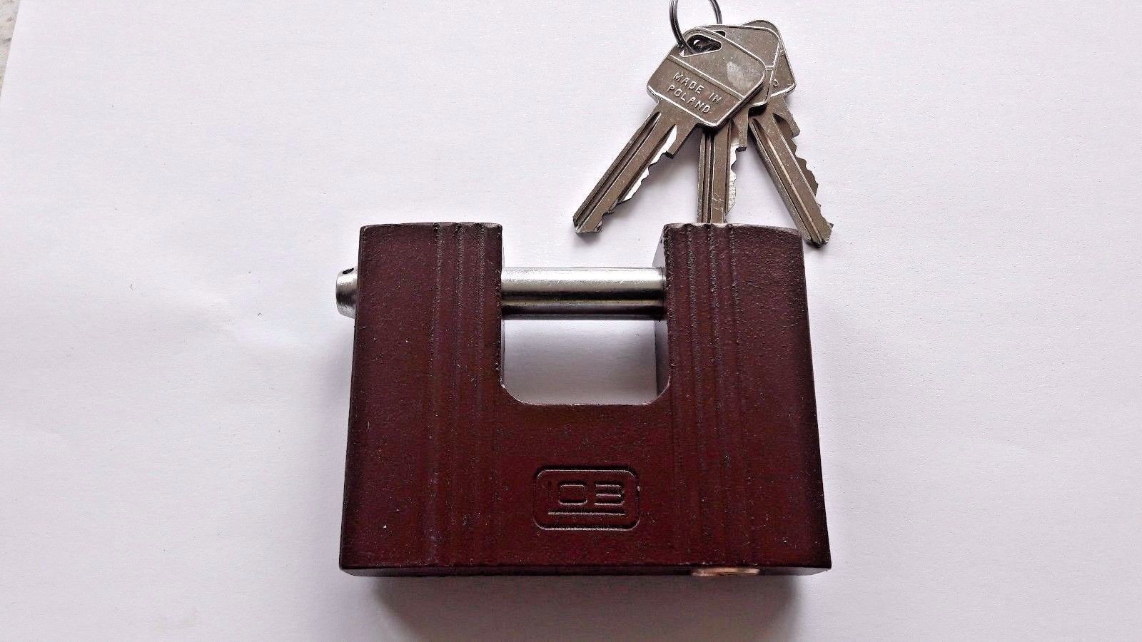 LOB KT05 (Made In Poland) High Security Padlock /3 Keys - $35.94