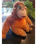 JUNGLE BOOK KING LOUIE Walt Disney World Theme Park Vintage 8&quot; Plush TOY... - $8.56