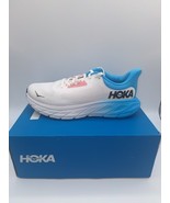 Hoka One Arahi 7 White Blue 1147851 BSW Running Shoes Women&#39;s Size 9.5 B... - $2,941.56 MXN