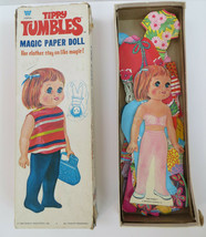 RemcoTippy Tumbles Paper Doll Box Set 1969 Mod Clothing Tumbling Tomboy Friend - £12.06 GBP