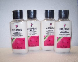 Bath & Body Works Watermelon Lemonade  Shea Vitamin E Lotion x4 - $34.50