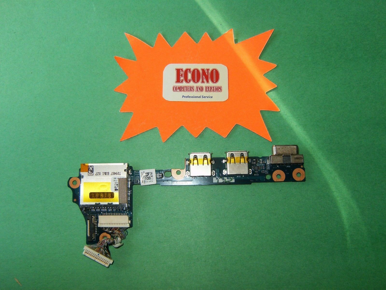 Dell Inspiron Mini VGA Genuine USB Port Card Reader Board LS-5731P - $2.38