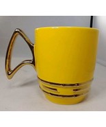 Star Trek Coffee Mug 22 oz Ergonomic Handle.Yellow/Gold-NCC-1701 USS ENT... - $16.44