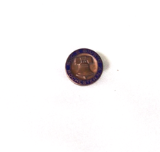 C1940 VINTAGE ROCHESTER NYSOCS GIUSTO LIBERTY BELL LAPEL BADGE PIN - £7.77 GBP