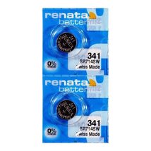 Renata 341 SR714SW Batteries - 1.55V Silver Oxide 341 Watch Battery (10 Count) - £4.75 GBP+