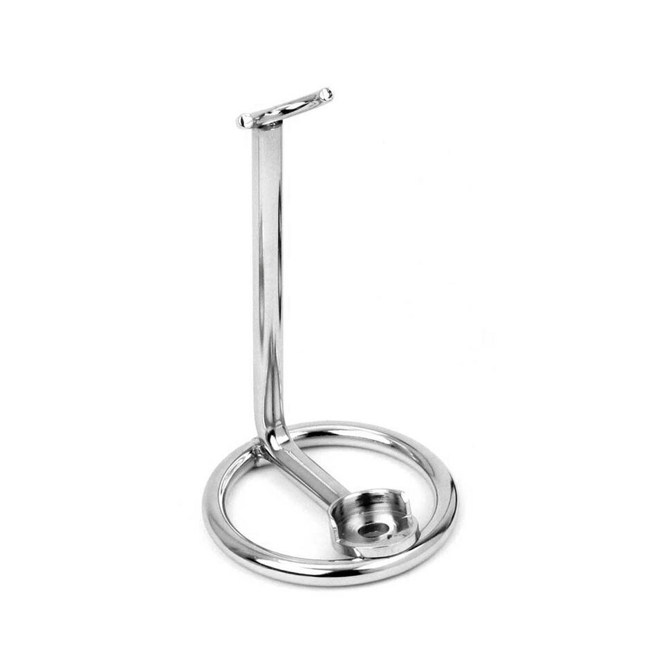 Universal Chrome Plated Razor Shaving Stand - $10.07