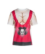 WWE Men&#39;s Buff Bret Hart Halloween Graphic Costume Tee Multicolor Size L... - $363.55 MXN