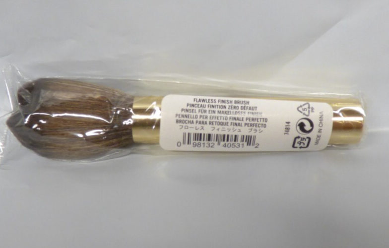Bare Escentuals bareMinerals Flawless Finish Brush Gold Handle NIP LQQK - $7.95