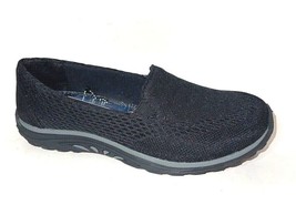Skechers 49244 Black Relaxed Fit Memory Foam Slip On Loafer Shoe - £47.27 GBP