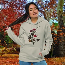 Eco Fall Flower Hoodie - Unisex - Recycled Polyester and Organic Cotton - £53.78 GBP