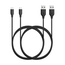 2 Pack Powerline Micro USB 6ft Durable Charging Cable with Aramid Fiber and 5000 - £29.88 GBP