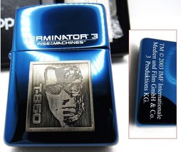 Terminator T-850 Double Sides Limited No.396 Zippo 2001 Mint Rare - £139.23 GBP