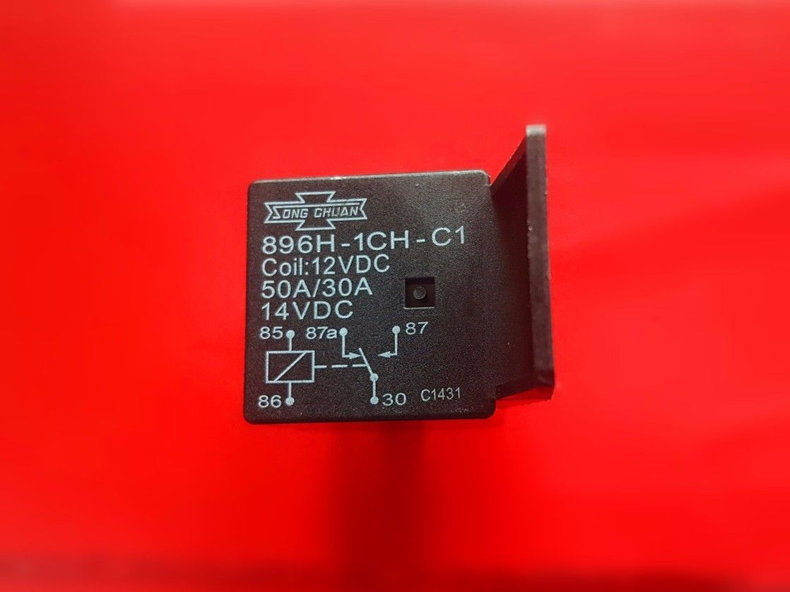 896H-1CH-C1, 12VDC Relay, SONG CHUAN Brand New!!!