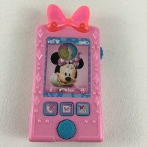 Disney Minnie Mouse Bow-Tique Why Hello There Cell Phone Lights Sounds Toy - $19.75