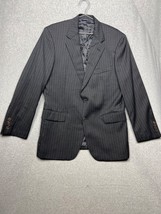 Brooks Brothers Madison 1818 Mens Blazer Jacket Wool Gray Sport 40R/34W - £49.96 GBP