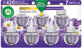 Plug in Scented Oil Refill, 7 Ct, Lavender, Air Freshener, Essential Oils - £15.96 GBP
