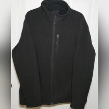 Snozu Performance Jacket Mens 2XL Black Full Zip Casual Softshell Outerwear - $36.00