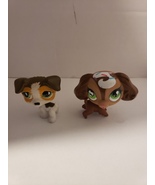 Littlest Pet Shop Dog Lot Cocker Puppy Jack Russel LPS - £7.94 GBP